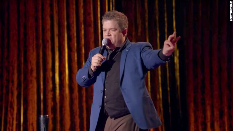 Patton Oswalt has some new material to share