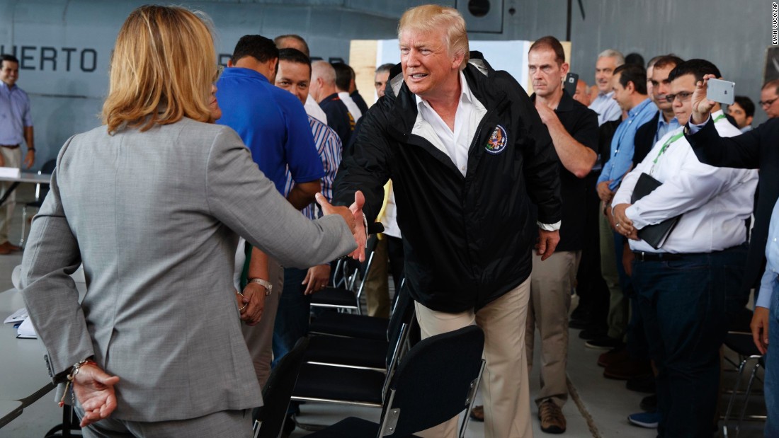 Trump Contrasts Puerto Rico Death Toll To A Real Catastrophe Like