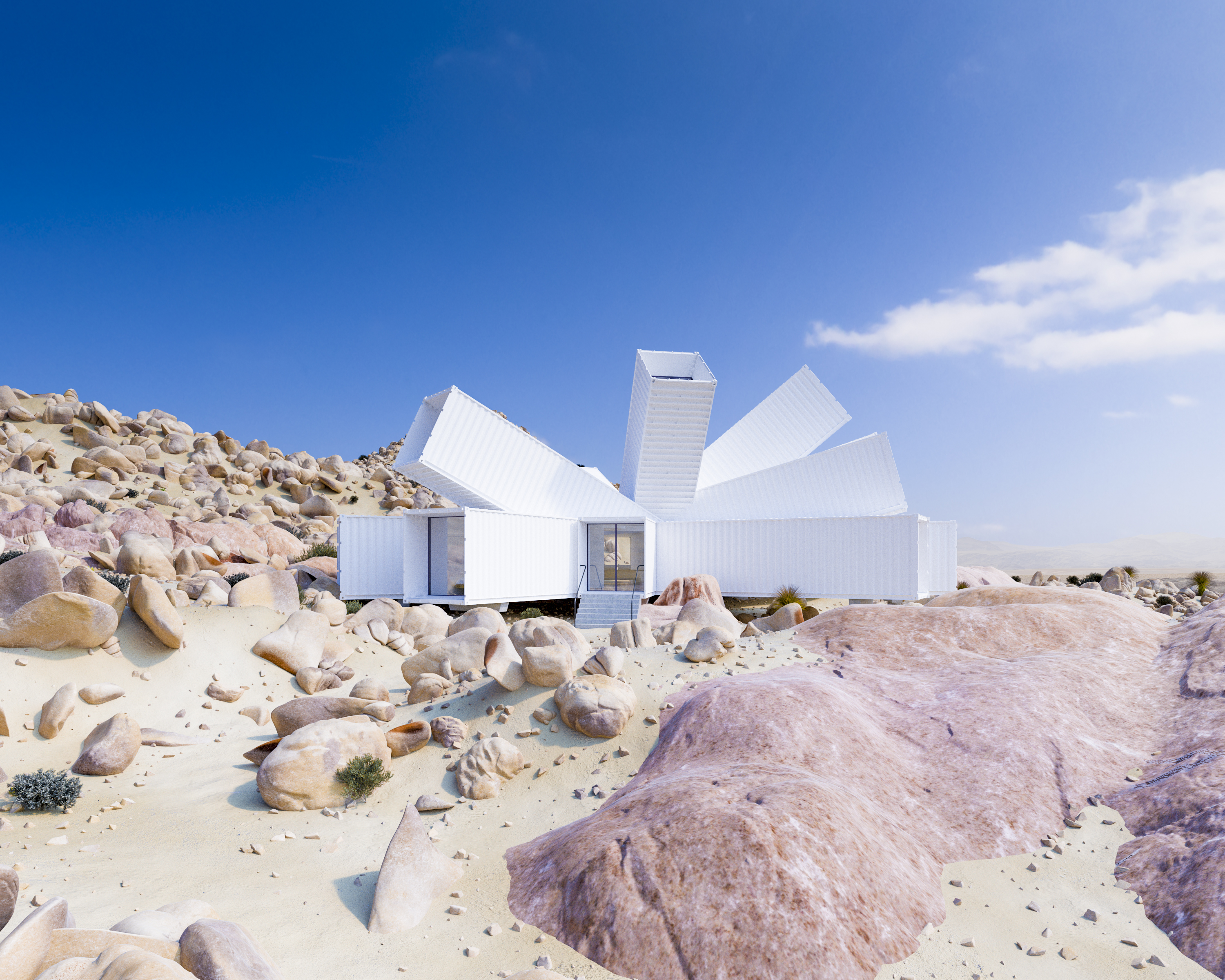 Joshua Tree Container Home Rises In The California Desert Cnn Style