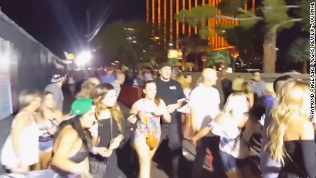 New video shows concertgoers fleeing scene