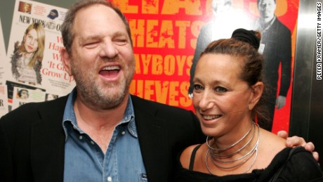 NEW YORK - AUGUST 22:  Producer Harvey Weinstein and designer Donna Karan attend the New York Premiere of &quot;The Hunting Party&quot; at the Paris Theater on August 22, 2007 in New York City.  (Photo by Peter Kramer/Getty Images)