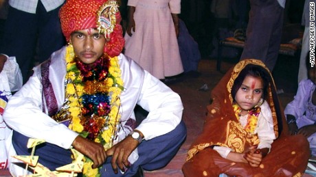 A girl gets married every 2 seconds somewhere in the world