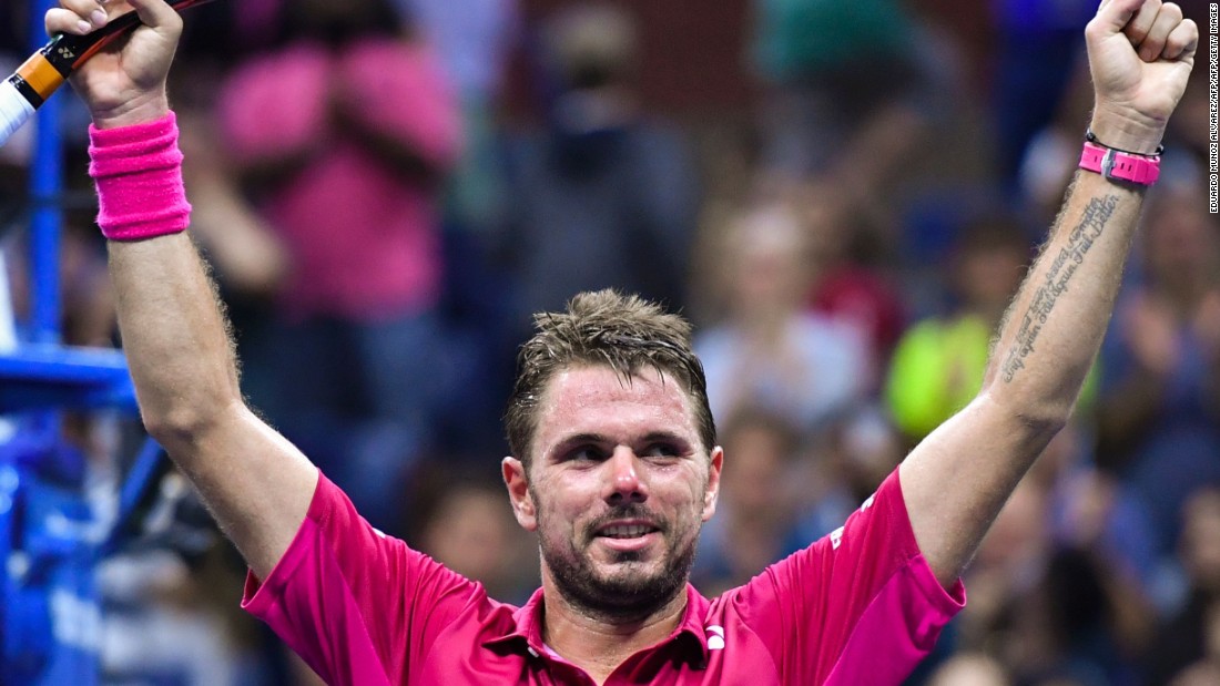 Former US Open champion Stan Wawrinka has opted for a literary tattoo on his left forearm ...