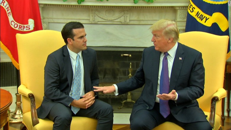 Trump Now Says Puerto Rico Faced Worse Than Katrina Cnnpolitics