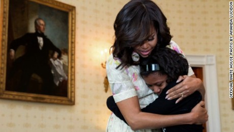 Never-before-seen photos of Michelle Obama