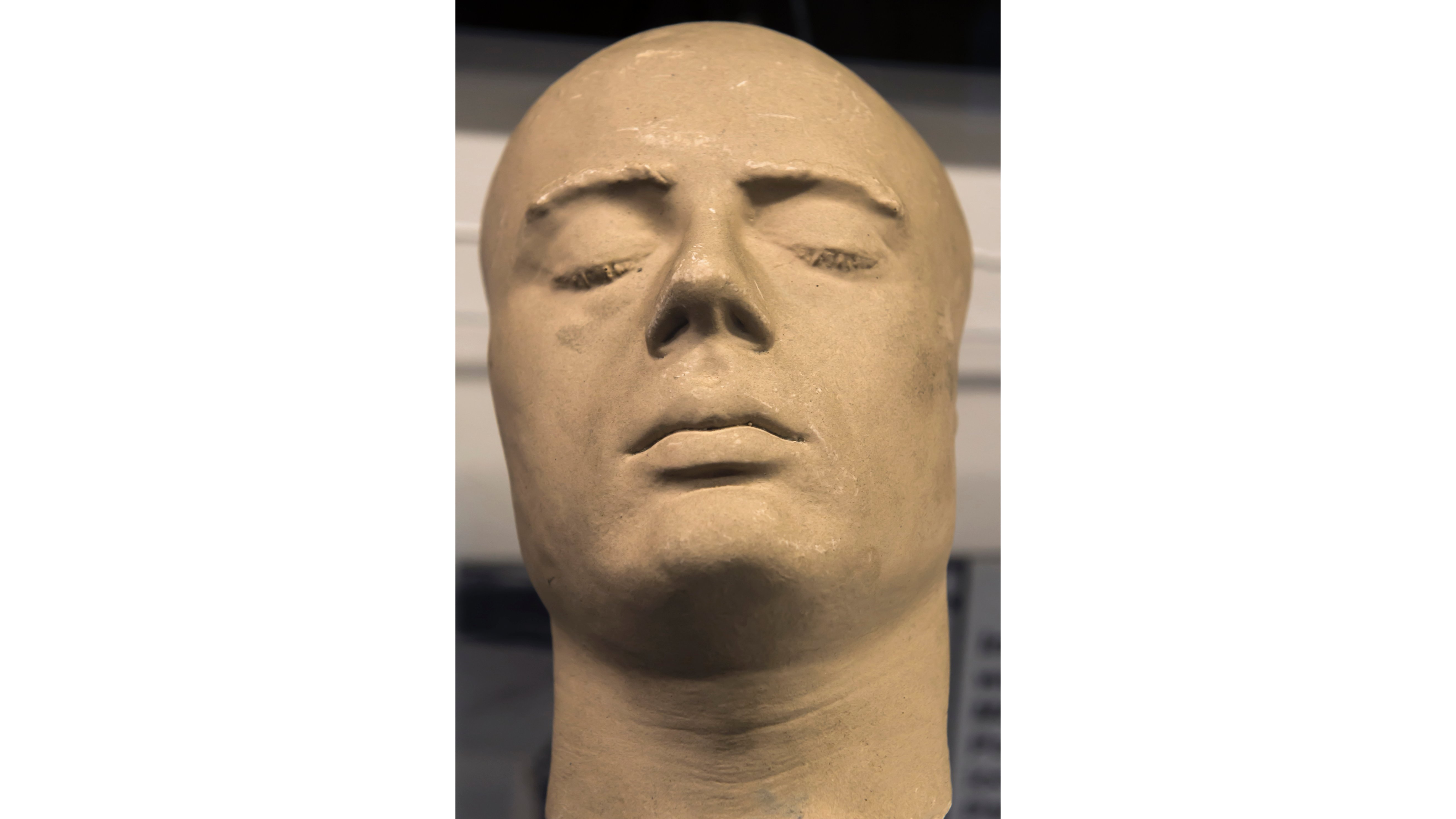 death masks of famous people history channel