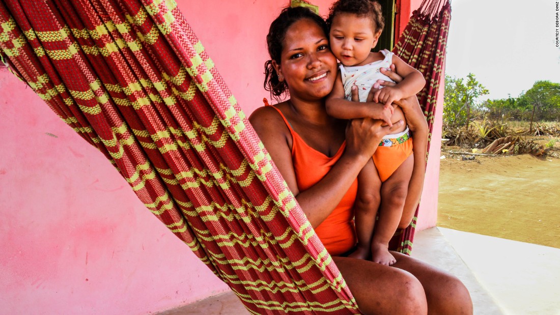 Cryslane was 21 when she gave birth to Hiago in Santana do Ipanema, but she told Diniz she still wasn&#39;t prepared for the stress of caring for a Zika-affected child. 