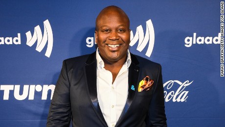 Tituss Burgess came to the defense of co-star Ellie Kemper.