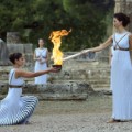  Olympic flame at the Temple of Hera  pyeongchang 2018 winter olympics 