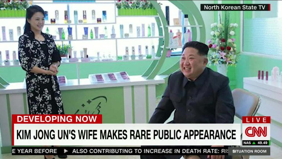 North Korea Kims Wife Appears Cnn Video