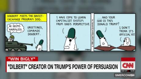 &#39;Dilbert&#39; creator on Trump&#39;s power of persuasion_00000000.jpg