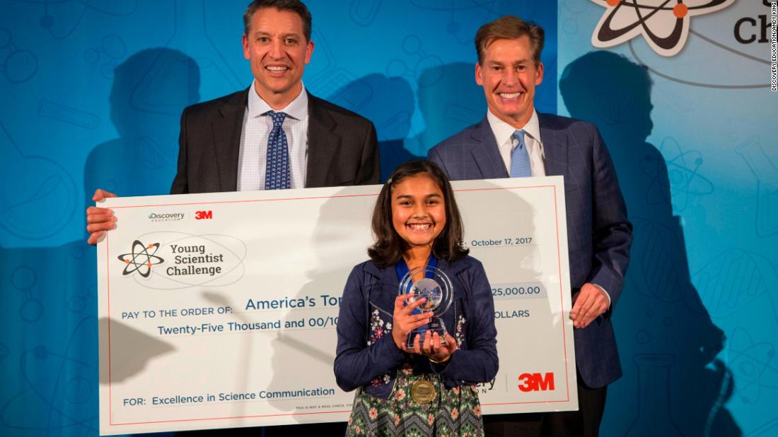 Rao knows exactly how to use her $25,000 prize money: &quot;I plan to use most of it in developing my device further, so that it can be commercially available soon. Some of it will go to organizations that I volunteer for, and the remaining will go into my college fund,&quot; she told CNN.