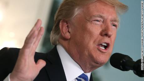 WASHINGTON, DC - NOVEMBER 15:  US President Donald Trump speaks about his 12-day trip to Asia, fair trade, and the economy, at the White House on November 15, 2017 in Washington, DC.  (Photo by Mark Wilson/Getty Images)