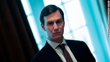 Senior Advisor Jared Kushner waits for a meeting with Prime Minister of Malaysia Najib Razak, US President Donald Trump and others in the Cabinet Room of the White House September 12, 2017 in Washington, DC. / AFP PHOTO / Brendan Smialowski        (Photo credit should read BRENDAN SMIALOWSKI/AFP/Getty Images)