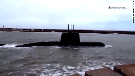 The explosion probably killed the crew of an Argentine submarine, according to the defense minister