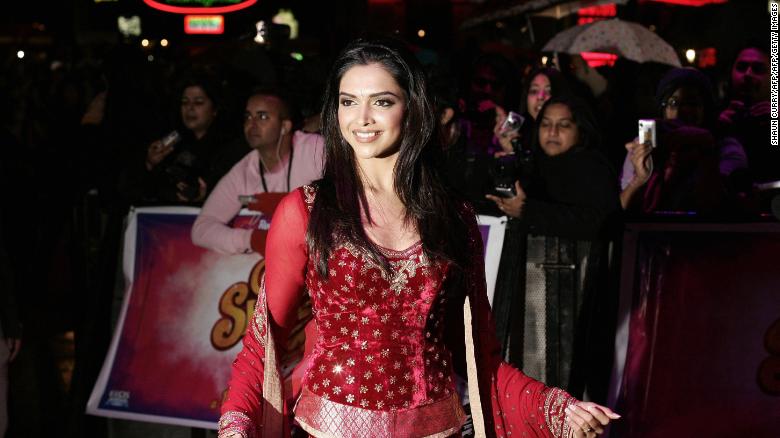 Bollywood star Deepika Padukone attends the world premiere of &#39;Om Shanti Om&#39; in London&#39;s Leicester Square.  