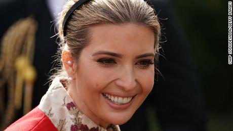 WASHINGTON, DC: Ivanka Trump, daughter and advisor to U.S. President Donald Trump, attends the ceremony to pardon the National Thanksgiving Turkey in the Rose Garden at the White House November 21, 2017 in Washington, DC. (Chip Somodevilla/Getty Images)