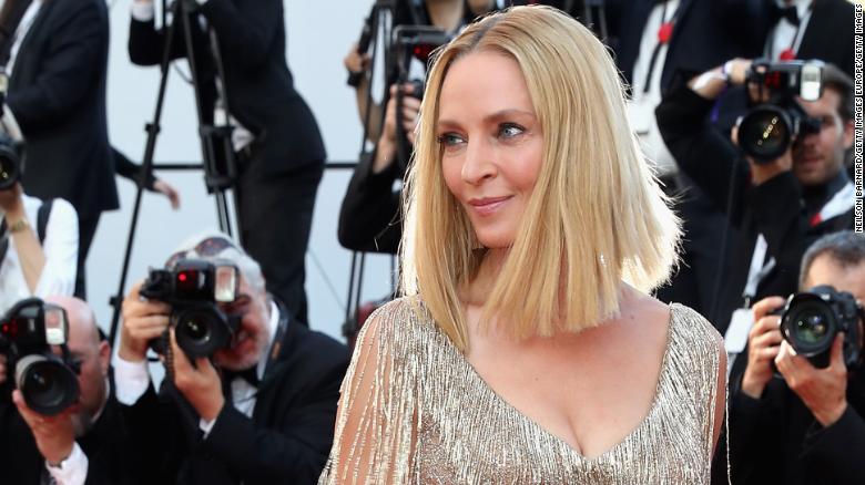 CANNES, FRANCE - MAY 28:  President of the Un Certain Regard jury Uma Thurman attends the Closing Ceremony during the 70th annual Cannes Film Festival at Palais des Festivals on May 28, 2017 in Cannes, France.  (Photo by Neilson Barnard/Getty Images)