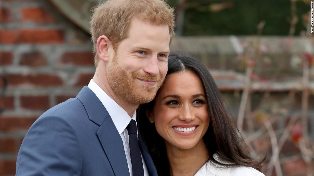 LONDON, ENGLAND - NOVEMBER 27: Prince Harry and actress Meghan Markle during an official photocall to announce their engagement at The Sunken Gardens at Kensington Palace on November 27, 2017 in London, England. Prince Harry and Meghan Markle have been a couple officially since November 2016 and are due to marry in Spring 2018. (Photo by Chris Jackson/Chris Jackson/Getty Images)