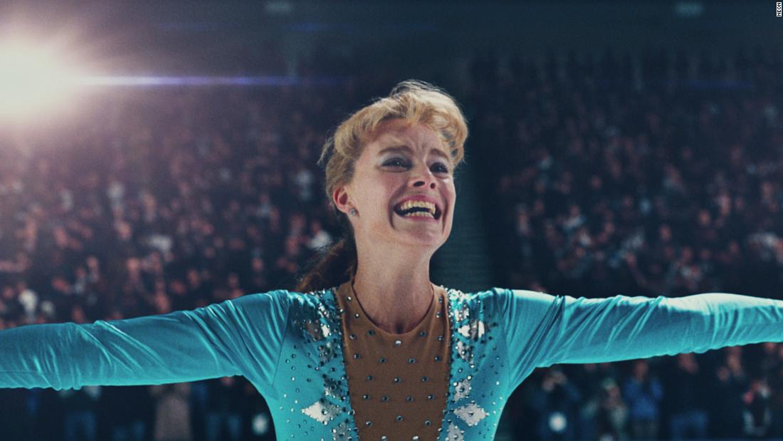 Margot Robbie in &#39;I, Tonya.&#39; Based on the life of figure skater Tonya Harding, the film scored three nominations, including best musical or comedy.