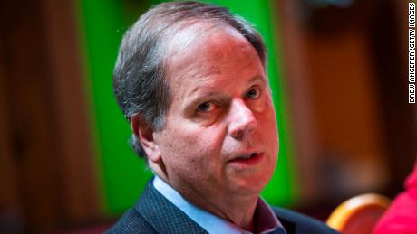 TALLADEGA, AL - NOVEMBER 20: Democratic candidate for U.S. Senate Doug Jones meets with supporters and voters at a Mexican restaurant, November 20, 2017 in Talladega, Alabama. Jones has moved ahead in the polls of his Republican opponent Roy Moore, whose campaign has been rocked by multiple allegations of sexual misconduct. 