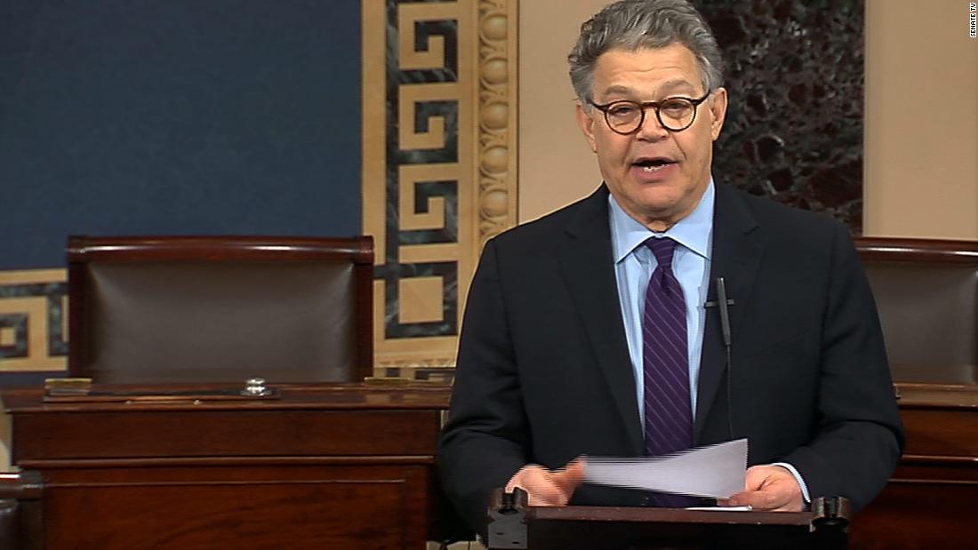 Al Franken's resignation speech: Transcript, video - CNNPolitics