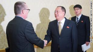 Ri and Feltman met in Pyongyang on December 7.