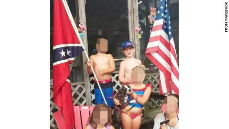 Keaton Jones is pictured in a photo taken by his mother in July 2015. 