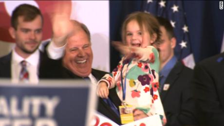 Hillary Clinton tweets on Doug Jones&#39; projected win
