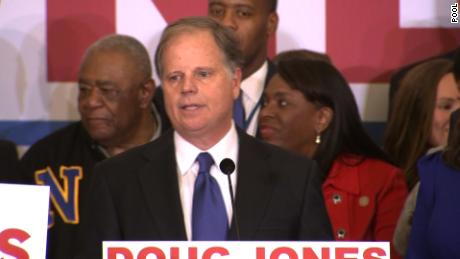 Doug Jones declares victory in AL (full speech)