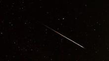 Ben Woodgates snapped this photo of the Geminid meteor shower over New Zealand in 2017.