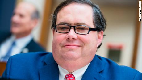 UNITED STATES - DECEMBER 13: Rep. Blake Farenthold, R-Texas, attends a House Judiciary Committee hearing in Rayburn Building on the Justice Department's investigation of Russia's interference in the 2016 election featuring testimony by Deputy Attorney General Rod Rosenstein on December 13, 2017. (Photo By Tom Williams/CQ Roll Call) (CQ Roll Call via AP Images)