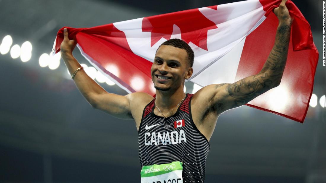 Perhaps the most likely to emerge from Usain Bolt&#39;s long shadow, De Grasse set personal bests in both the 100m and 200m at the Rio 2016 Olympics, emerging with silver and bronze medals in a highly competitive field. 