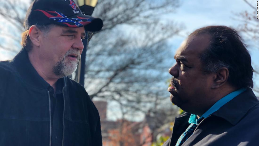 When a Klansman met a black man in Charlottesville