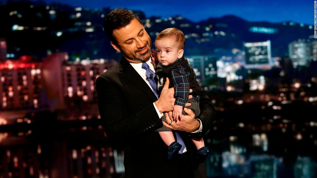 Late-night talk-show host Jimmy Kimmel &lt;a href=&quot;http://money.cnn.com/2017/12/12/media/jimmy-kimmel-son-late-night-health-care/index.html&quot; target=&quot;_blank&quot;&gt;brought his young son, Billy, onto his show&lt;/a&gt; on Monday, December 11. Billy was born in April with serious heart issue, and he recently had a second surgery.