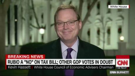 wh council of economics advisers chairman kevin hassett erin burnett outfront tax bill cnntv_00000000