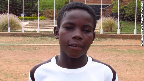 Ravanelli &quot;Vava&quot; Badere, a Chigoli academy player originally from the Democratic Republic of Congo.