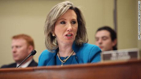   Rep. Barbara Comstock speaks at a hearing on Capitol Hill 