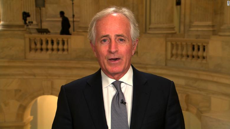 Blitzer presses Sen. Corker on tax vote flip