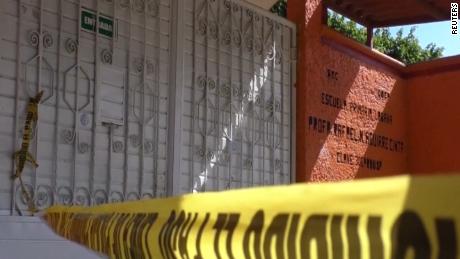 MEXICAN JOURNALIST GUMARO PEREZ AGUILANDO WAS KILLED BY A GROUP OF ARMED MEN AT HIS SON&#39;S SCHOOL