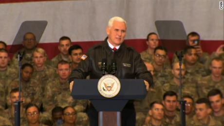 Pence in Afghanistan: We will see it through