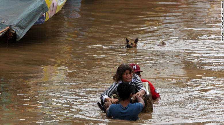 Storm kills dozens in the Philippines 