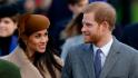 Meghan Markle joins royal family for church