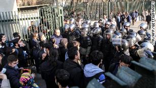 Iran protests: University tracks fate of detained students