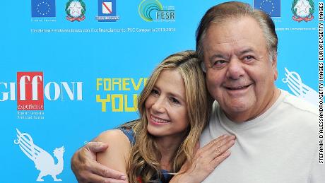 Mira and Paul Sorvino on July 20, 2013 in Giffoni Valle Piana, Italy.  (Photo by Stefania D&#39;Alessandro/Getty Images)