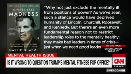 Is mental illness ever an asset to a leader? 