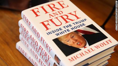 The book &quot;Fire and Fury&quot; by author Michael Wolff dominated the news early in the month.