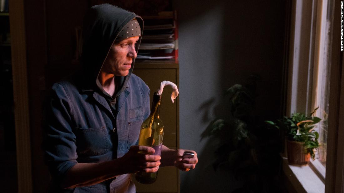 &lt;strong&gt;Best actress in a motion picture -- drama:&lt;/strong&gt; Frances McDormand, &quot;Three Billboards Outside Ebbing, Missouri&quot;