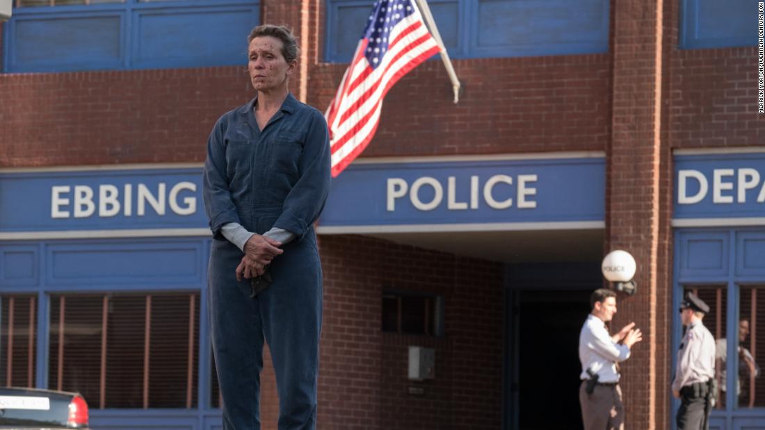 &lt;strong&gt;Best motion picture -- drama:&lt;/strong&gt; &quot;Three Billboards Outside Ebbing, Missouri&quot;