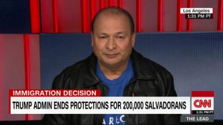 Salvadoran facing deportation tells his story